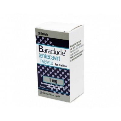 BARACLUDE 1 MG ( ENTECAVIR ) 30 TABLETS